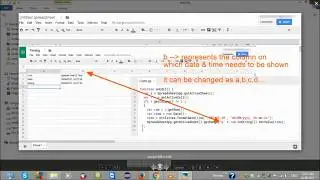 auto update date and time in google sheets on updating any row