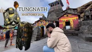 World highest Shiva temple 😍|Tungnath Temple| Chopta | Full Vlog 