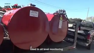 Explosion proof ultrasonic level transmitter used for fuel