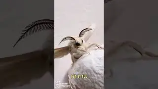 Silk Moth. #animals #moth #beautiful #naturetreasures #nature #natgeo #nationalgeographic #shorts