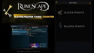 Setting up Slayer & Reaper Tasks Counter | RuneScape Mobile Settings