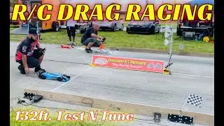RC drag racing 132ft. #rc #rccar #rccars #rcdraglife #dragrace #rcdragrace #rcdragrcaing #nprc #race