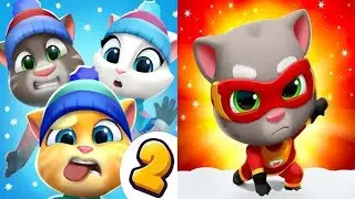 New Update!  My Talking Tom  Friends & hero dash #talkingtomfriends #herodash #kidsvideo #2026