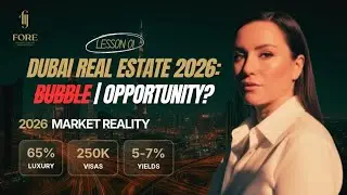 Real Estate Education Week in Dubai : 7 lessons for your wealthy future. #dubaiproperty #dubai 