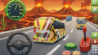 Impossible Bus Stunt Driving - Mega Ramp Racing Driving Simulator - Android Gameplay