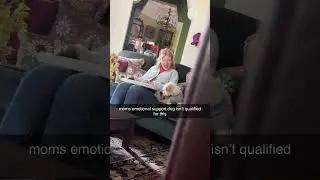 moms emotional support dog isn't qualified for this...