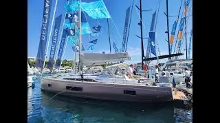 Ny Beneteau 52 Oceanis - se rundvisning i Cannes 2025