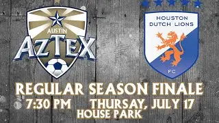 Austin Aztex vs. Houston Dutch Lions