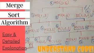 DAA Session 14: Merge Sort Algorithm | Learn Step by Step Working / Code flow / Complexity