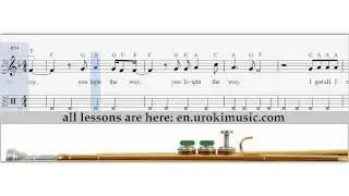Jessie J - Flashlight - How To Play Trumpet - Sheet Music Fingering Sample Key