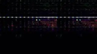 Abstract Digital Static Screen Overlay Effect Background