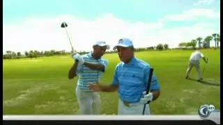 Louis Kelly and Gary Player