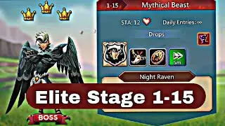 Lords Mobile Elite Stage 1-15 | Mythical Beast