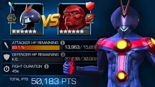 Red Skull Gets Ant-Locked - My Favorite Red Skull Counter