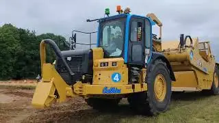 NEW Caterpillar 637K Motor scraper!