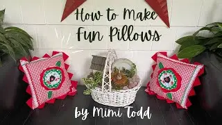 How To Make Fun Pillows Using A Rose Rag Pattern