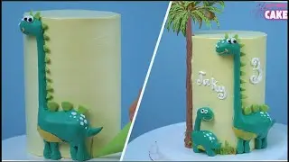 Create AMAZING 3D Dinosaur Cakes for Kids &ndash; Fun & Colorful Cake Painting!