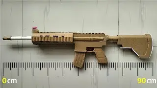 Make an M416 Gun from Cardboard | Easy Step-by-Step Tutorial!