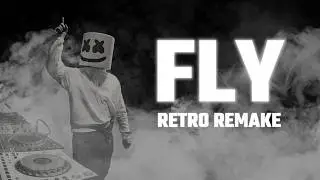 Marshmello - Fly (RETRO Style Remix) (Visualizer)