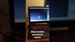 Astrophotography equipment, in remote control