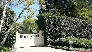 Comedian Fanny Brice & Producer Alan Ladd Jr. Former Home House Beverly Hills CA USA August 27, 2022