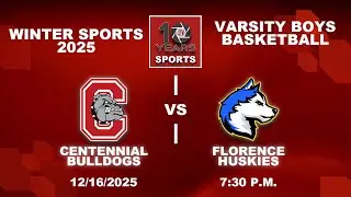 Boys Varsity Basketball vs Florence | 12/16/2025 | Bulldog TV Sports