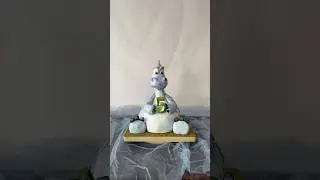🦕 Милый динозаврик / Торт Дино / Cake dinosaur #3dcake #3dторт #тортдинозавр #детскийторт