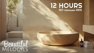 Calming Piano Tunes 🌿Calmness Relaxing Spa Water Sounds for Peaceful Meditation & Stress Relief