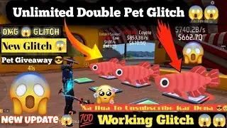 😱 Unlimited Pet Glitch 😱 | Free Fire New Glitch Steal A Pet Giveaway 🥰 #ff #glitch #freefireglitch