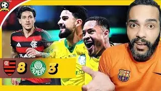 Flamengo aplica GOLEADA HIST&Oacute;RICA, com direito a HAT-TRICK de PEDRO...