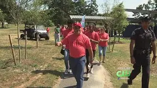 Dozens Pounded The Pavement In Camden For Special Walking Event