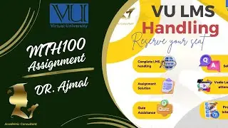 MTH100 Assignment 1 Solution | Fall Semester 2024 | Dr Ajmal Ali