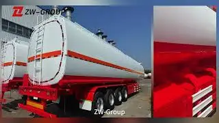 The Carbon Steel Asphalt Tanker Trailer 80CBM 4 axle is a heavy duty road tanker designed