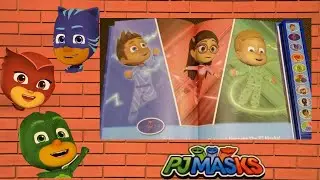 PJMasks Sound book | Reading with Catboy | PJMasks Book