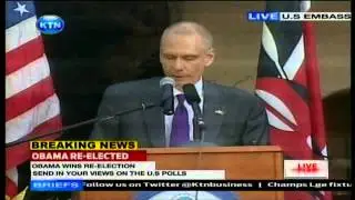 Ambassador Robert Godec's speech on Obama's victory