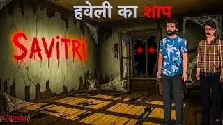 हवेली का शाप 👻 | Horror Kahani | Haunted House Story | Hindi Horror Animation #horror #kahani 