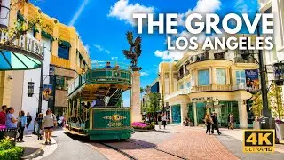 THE GROVE LOS ANGELES 2026 | Walking Tour of LA’s Famous Outdoor Shopping & Dining Destination | 4K