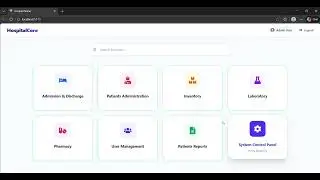 Hospital Management System | | Working on  modules in frontend   as well as backend ||