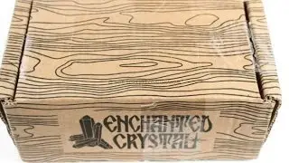 Enchanted Crystal August 2016 Unboxing&ndash; Rock Subscription Box