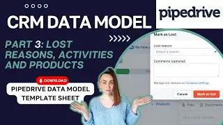 Pipedrive Sales Data Part 3: Lost Reasons, Activities and Products