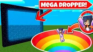How To Make A Portal To The Aphmau MEGA DROPPER in Minecraft!