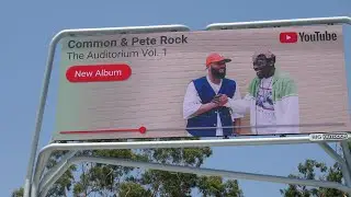 Common & Pete Rock The Auditorium Vol 1 Billboard Sunset Blvd Los Angeles California USA 7-13-2024
