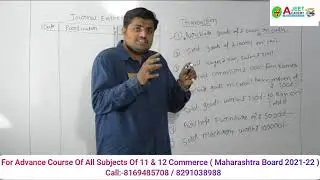 Smart way of Learning Accounts II Lecture 8 I Accounting / journal Entries for Specific Transactions