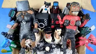 Unboxing drillman  lego vs camera speaker saw man | skibidi toilet astro  zombie  figure  319 FPT