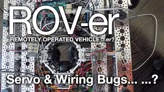 D62: ROVer Robot: HS-785HB Winch Servo Jerk/Twitch & SSC-32 Servo Controller Board Troubleshooting