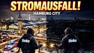 Stromausfall in Hamburg - 140 Haushalte ohne Strom! 😱￼