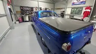 1956 Ford Mainline paint restoration and preservation