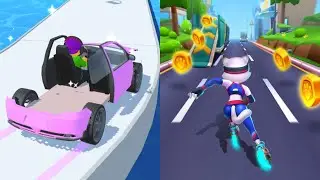 Satisfying Mobile Games ALL LEVELS Viral Tiktok Games Runner Heroes VS Assemble Run 3D