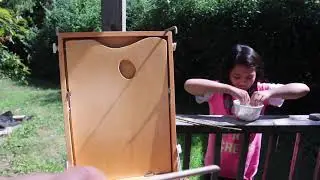 How to set up a Yarka Easel (Medium French Field easel made in Russia- мольберт)