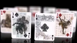 Heroes of the Nations-Art playing cards. Exclusive decks, about history 4 civilizations of the world